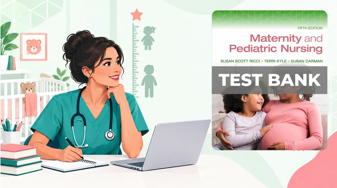 How to Ace Maternity and Pediatric Nursing Exams with the Ricci 5th Edition Test Bank